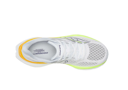 Saucony ENDORPHIN SPEED 5 - WHITE/CITRON